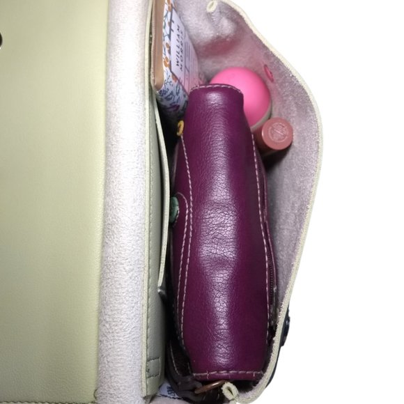 Small Purse / Clutch, Light Mint Green, Retro Style - Picture 10 of 12